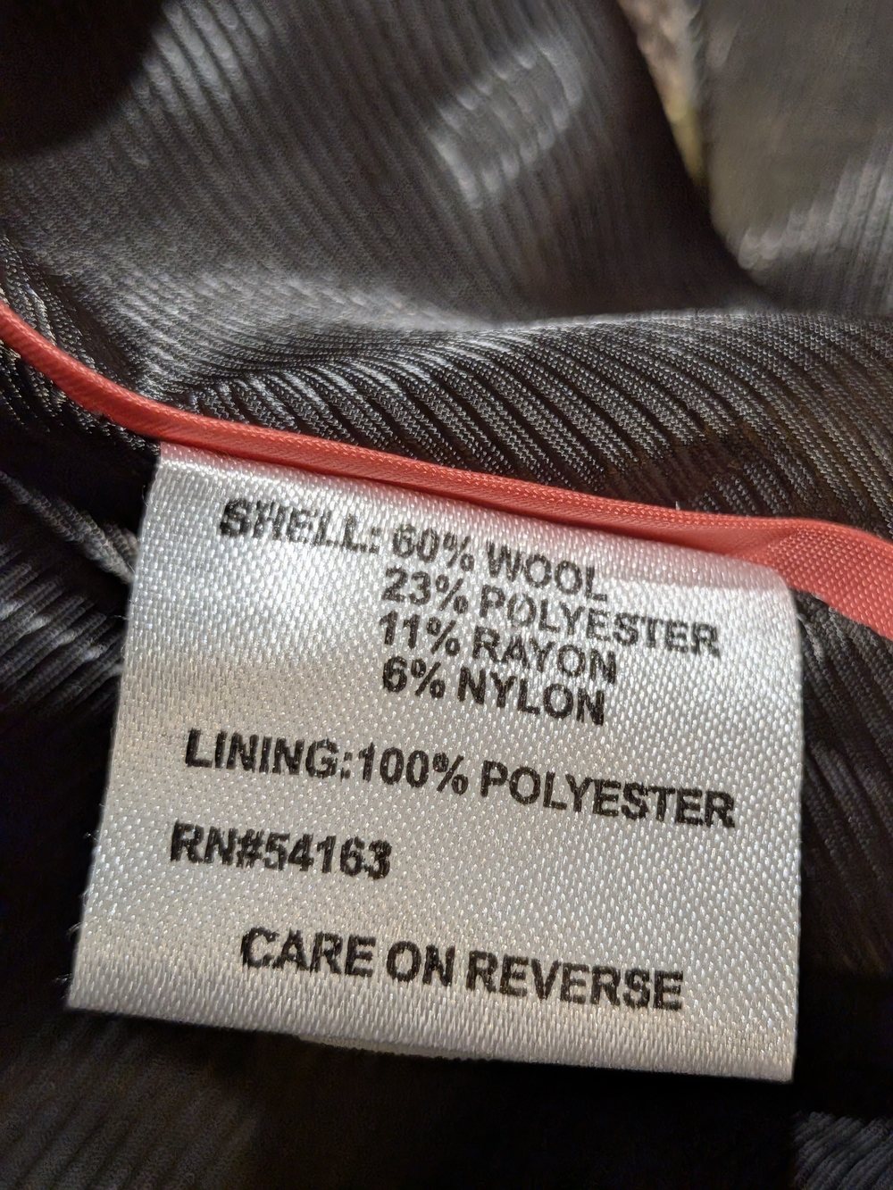 Oat Trench Style Wool Coat NWOT Quiet Luxury Chic - Picture 6 of 14